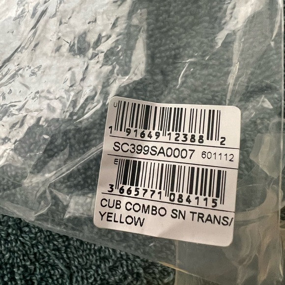 AQUA LUNG SWIM MASK AND SNORKEL- NWT YELLOW/ CLEAR/ BLACK-CHILD- CUB COMBO - Picture 13 of 14